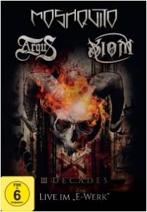 ARGUS/MOSHQUITO/XIOM - 2DVD -III Decades - Live im E-Werk- (2014) - Produktbild