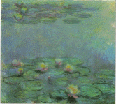 Kunstdruck Tapetentechnik Monet Nympheas