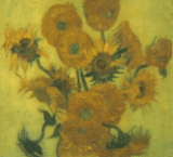 Kunstdruck Tapetentechnik van Gogh Sonnenblume