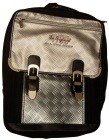 Schulrucksack silver board