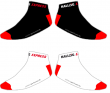 Hallzig Socken in weiß