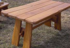 Laubholzmoebel.de: Modell "Rustikal" 2er