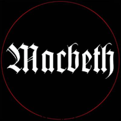MACBETH - Button Schriftzug - Bild vergr��ern 