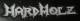 HARDHOLZ - Patch Schriftzug