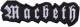 MACBETH - Patch Schriftzug
