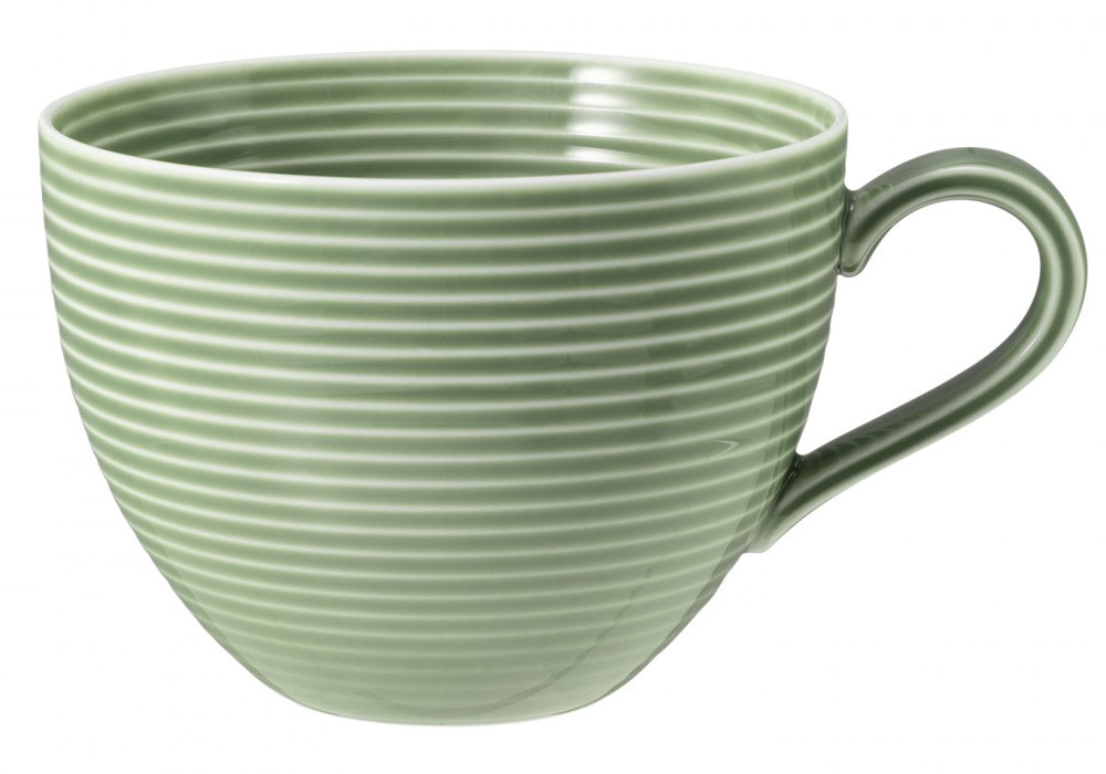 Milchkaffeeobertasse 0,35 l Salbeigrün