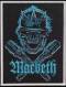 MACBETH - Patch Granaten (weißer Rand)