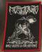 MOSHQUITO - Patch Only Death Is For Nothing (roter Rand)